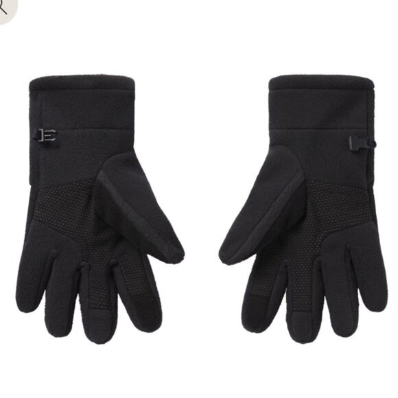 The North Face x Skims RETRO DENALI FLEECE GLOVES Onyx M - Picture 2 of 3